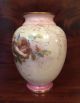 Artist Signed Ahne Satin Glass Vase Cherub Putti Cupid Victorian Art Nouveau Vases photo 9