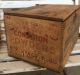 Rare Antique Wooden Dr.  Baker ' S Powders Hinged Crate Boxes photo 2