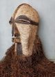 Museum Quality Antique Songye Kifwebe Mask With Very Long Raffia Masks photo 1