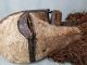 Museum Quality Antique Songye Kifwebe Mask With Very Long Raffia Masks photo 2