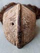 Museum Quality Antique Songye Kifwebe Mask With Very Long Raffia Masks photo 4