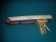 Vintage Native American Indian Catlinite Pipestone Peace Pipe No Stem Redwing Native American photo 5