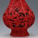Oriental Vintage Delicate Lacquer Hand - Carved Hex Vase Gd8028 Vases photo 1