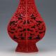 Oriental Vintage Delicate Lacquer Hand - Carved Hex Vase Gd8028 Vases photo 2