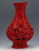 Oriental Vintage Delicate Lacquer Hand - Carved Hex Vase Gd8028 Vases photo 3