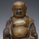 Chinese Brass Hand - Carved Maitreya Buddha Statue Csyb308s Buddha photo 3