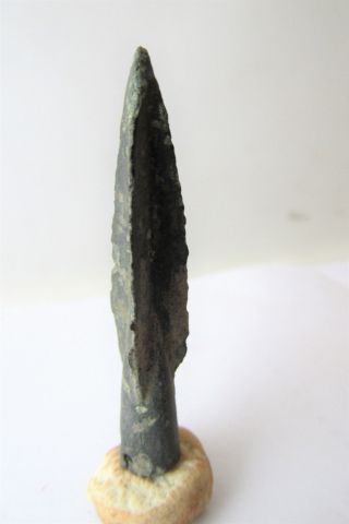 Ancient Late Roman/early Byzantine Bronze Arrow - Head photo