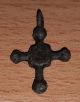 Templar Knights Ancient Bronze Cross Amulet / Pendant Circa 1100 Ad Viking photo 5