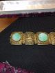 Chinese China Export Jade Silver Gilt Bracelet Jewelry Bracelets photo 4