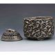 Collectible Chinese Silver Copper Handwork Bird Incense Burner Incense Burners photo 1
