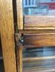 A.  N.  Russell & Sons: Antique Oak Ribbon Display Cabinet Display Cases photo 4