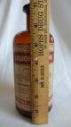 Antique Parke Davis Medicine Apothecary Bottle Liquor Sedans Uterine Sedative Bottles & Jars photo 9