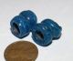 Ancient Blue Glass Beads Originals 400 - 600yo Islamic photo 3