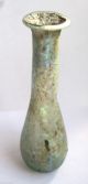Finest Circa.  50 - 100 A.  D British Found Roman Period Glass Bottle British photo 4