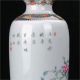 Famille Rose Porcelain Hand - Painted Flower Bird Vase W Qianlong Mark C267 Vases photo 7