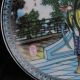 Chinese Porcelain Plate Of Hand - Painted Beauty W Qianlong Mark B711 Plates photo 3