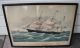 Antique Clipper Ship Dreadnought Framed Art N.  Currier 