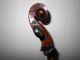 Vintage Old Antique 1800s 1 Pc Back Full Size Violin - String photo 1