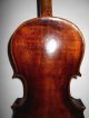 Vintage Old Antique 1800s 1 Pc Back Full Size Violin - String photo 7