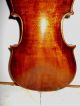 Vintage Old Antique 1800s 1 Pc Back Full Size Violin - String photo 8