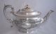 Antique James Dixon & Sons Chased Silver Plate Tea Pot - Britannia Metal Silverplate photo 2