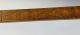 Antique 1876 Sailor Made American Folk - Art Whaling Ship Inlaid Carved Wood Stick Other Maritime Antiques photo 6