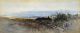 C1900 Antique Arthur Dawson Sunset Coastal Landscape Watercolor Painting Nr Other Maritime Antiques photo 3