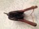 Vintage Fireplace Bellows W/eagle Crest Hearth Woodstove Tool Wood & Leather Hearth Ware photo 1