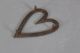 Very Rare 18th C Decorated Wrought Iron Heart Trivet Rare Small Size Old Surface Primitives photo 7