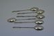 6 Revolutionary Russian ? Sterling Silver Spoons 14.  5 Cm Long Unmarked 88 Gr Russian photo 1