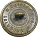 5 Brass Coat Uniform Buttons Ohio State Seal Mc Lilley - 1865 - 1881 Buttons photo 2
