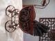 Vintage Antique Doll Baby Carriage Wood,  Wicker & Metal Baby Carriages & Buggies photo 3