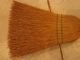 Vintage Large Primitive Farmhouse Straw Hand Held Whisk Broom With Metal Hanger Primitives photo 3