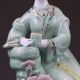 Chinese The Color Porcelain Handwork Carved Gril Statues Other Antique Chinese Statues photo 2
