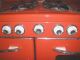 Red 1940 ' S 50 ' S Quality Brand 4 Burner Gas Stove Oven Broiler Storage Stoves photo 5