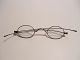 Antique Civil War Era Split Vision Bi - Forcal Eyeglasses Clear Top Lens,  Readers Optical photo 3