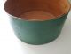 Aafa Antique 1800 ' S Bentwood Berry Box Carrier In Apple Green Paint Primitives photo 4