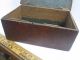 Primitive Antique Red Wooden Document Or Storage Box Primitives photo 11