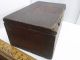 Primitive Antique Red Wooden Document Or Storage Box Primitives photo 4
