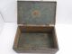 Primitive Antique Red Wooden Document Or Storage Box Primitives photo 5
