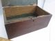Primitive Antique Red Wooden Document Or Storage Box Primitives photo 6