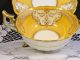 Cauldon Lavish Gold Gilt Designs Bright Yellow Tea Cup And Saucer Cups & Saucers photo 2