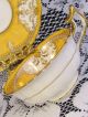Cauldon Lavish Gold Gilt Designs Bright Yellow Tea Cup And Saucer Cups & Saucers photo 3