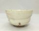 H568: Japanese Old Pottery Red Painted Tea Bowl Sign Of Great Mokubei Aoki Bowls photo 4