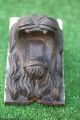 Early 18th C.  Gothic Wooden Oak Intricate Lion Head Carved Corbel C1720s Corbels photo 7