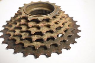 Art Craft Gear Industrial Steampunk Repurpose Steel Sprocket Vintage Pulley Rust photo