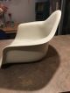Herman Miller Eames Fiberglass Arm Shell Chair Bone White Mid-Century Modernism photo 2