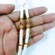 White Bone Gold Holy Necklace Thai Amulet Powerful Pendant 26 