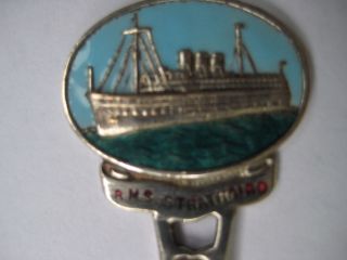 Rms Strathaird Collectible Antique Spoon 1930 ' S E.  P.  N.  S P,  O Ship photo