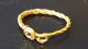 Viking 24ct 999 Pure Solid Gold Knot Ring Roman photo 3